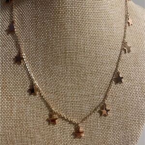 Gold Star Charm Necklace